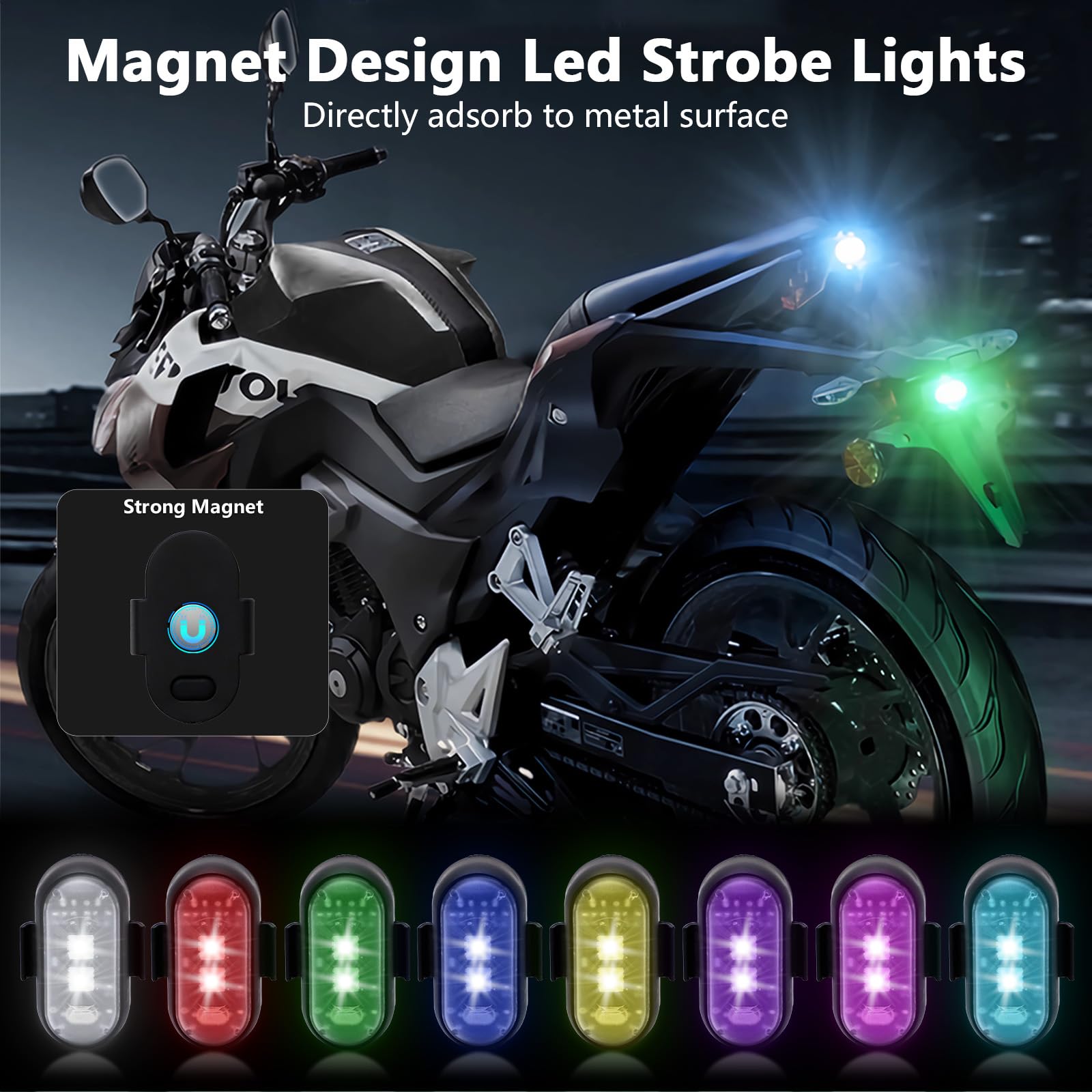 4 Pcs Led Strobe Lights with R - Drone Strobe Light 评论和价格